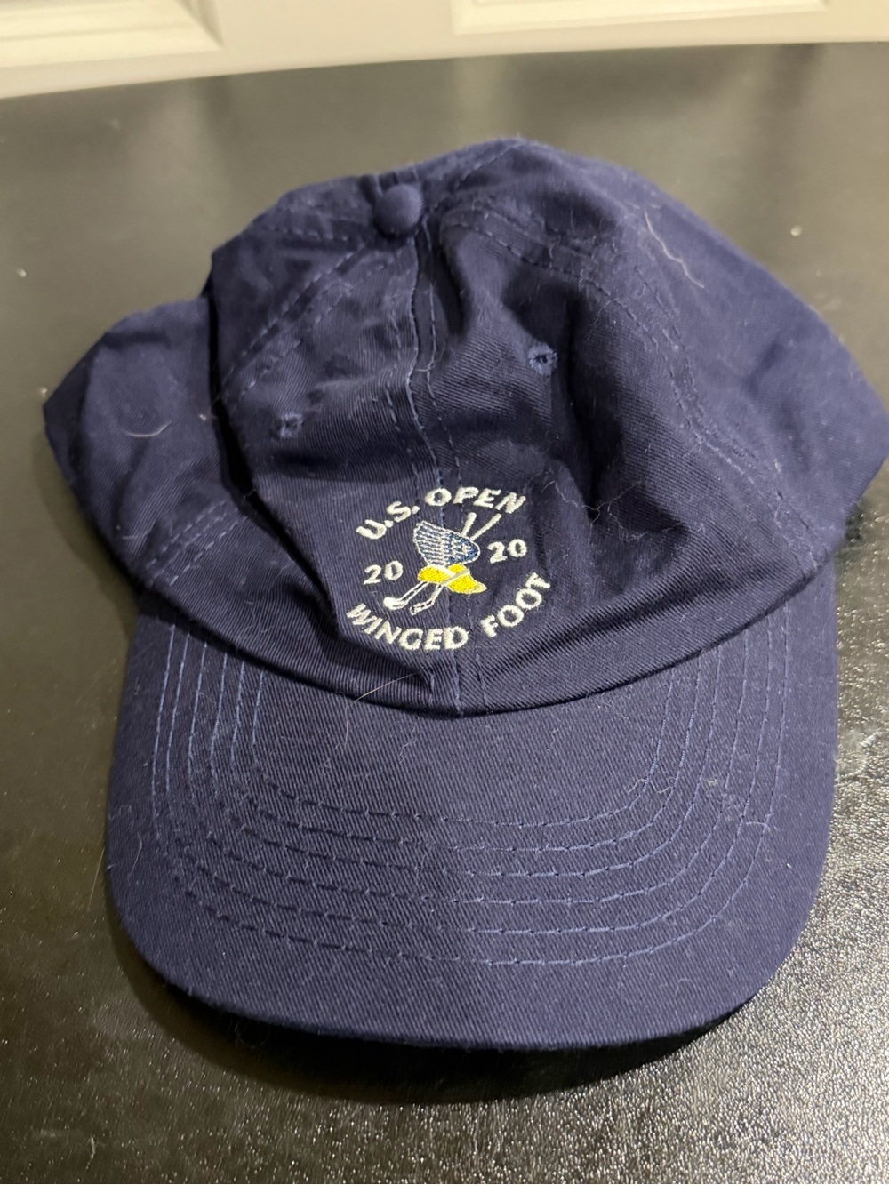 U.S. Open 2020 Winged Foot Navy golf strap back USGA memberCap